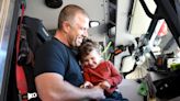 'We are lucky': Salisbury firefighter gives back after son, now healthy, has heart surgery