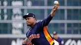Valdez strikes out eight in seven innings, Astros limit A’s to two hits in victory