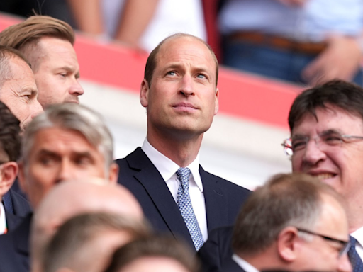 'One last push, finish the job', Prince William encourages England