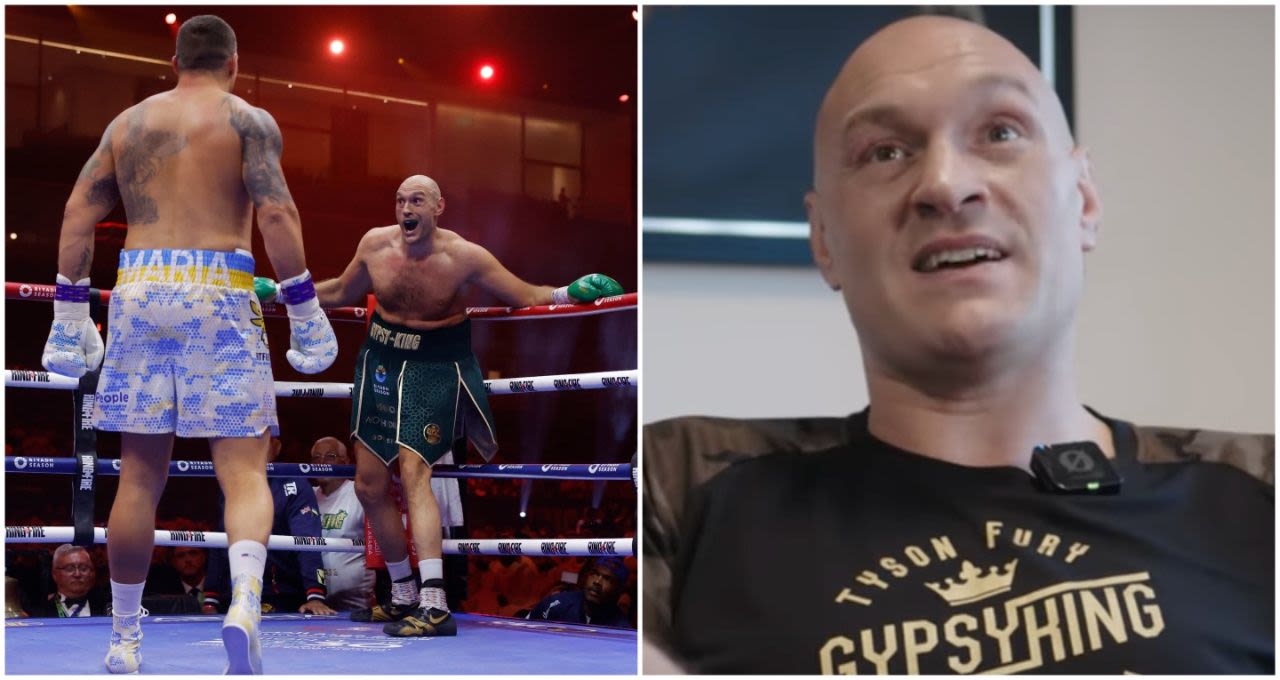 Tyson Fury claims his main problem vs 'amateur boxer' Oleksandr Usyk was how easy it was for him