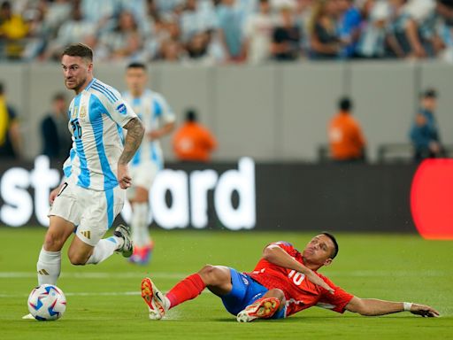 Argentina vs. Chile por la Copa América, en vivo