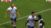 Gol de Hernán Barcos con asistencia de Jeriel De Santis, quien celebró eufórico, en Alianza Lima vs UTC por Liga 1 2024