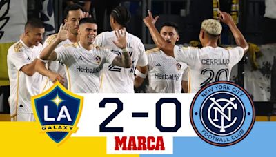 Tres puntos a la bolsa para los Angelinos I Galaxy 2-0 NYCFC I Resumen y goles I MLS - MarcaTV