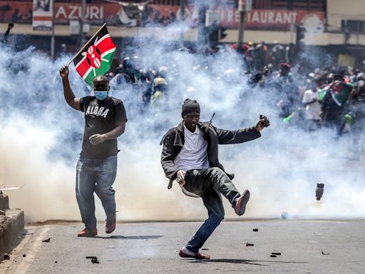 Calls for 'restraint on all sides' as demonstrators storm Kenya's parliament amid deadly protest