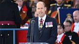 William hails bravery of D-Day heroes and remembers loved ones left behind