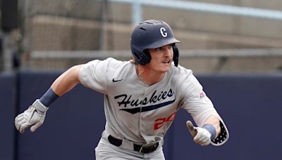 UConn baseball stuns Oklahoma, 4-1, needs one win to reach NCAA Super Regional