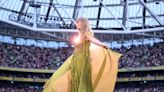 Taylor Swift rescued from Aviva Stadium stage after getting stuck on platform in Dublin