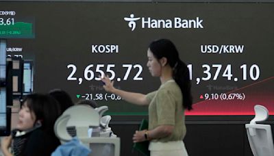 Stock market today: Asian shares track Wall Street's retreat