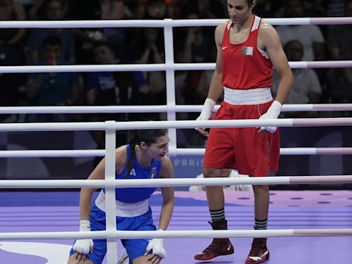 Olympics: Italy's Carini quits seconds into boxing match against Algerian Khelif