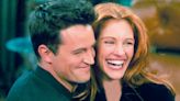 Matthew Perry said he wooed Julie Roberts with three dozen roses and wrote a paper on quantum physics to get her to appear on 'Friends'