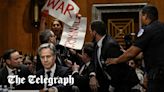 Pro-Palestine protesters repeatedly interrupt Blinken in Senate