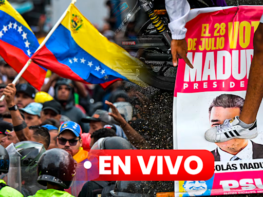 Protestas por elecciones en Venezuela EN VIVO: 749 detenidos y 7 muertos tras resultados de comicios fraudulentos