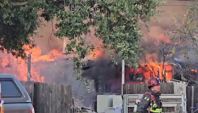 House, vehicles destroyed in Roseville fire; multiple animals killed