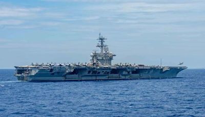 USS Theodore Roosevelt heading home from Middle East