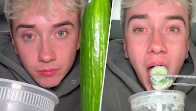 Everyone is eating cucumber salad right now because of this one TikToker