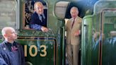 King Charles climbs aboard Flying Scotsman as he visits North Yorkshire Moors Railway