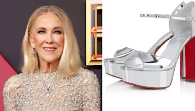 Catherine O’Hara Gets Added Height in Hidden Platform Christian Louboutin Shoes at 2024 Emmys