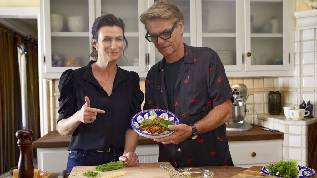 Harry Hamlin's Niece Renee Guilbault Dishes on Their Cooking Show & Celeb Dinner Parties