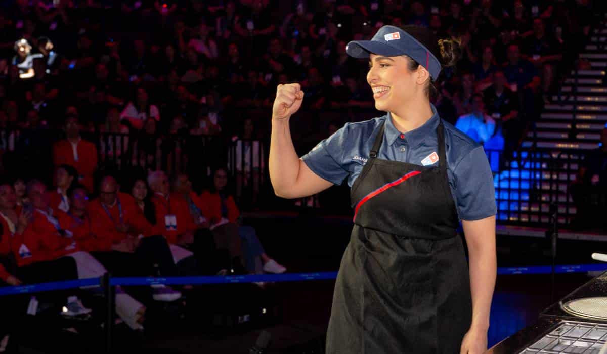 Joana Mendes Breaks Barriers and Records as Domino’s 2024 World’s Fastest Pizza Maker Champion