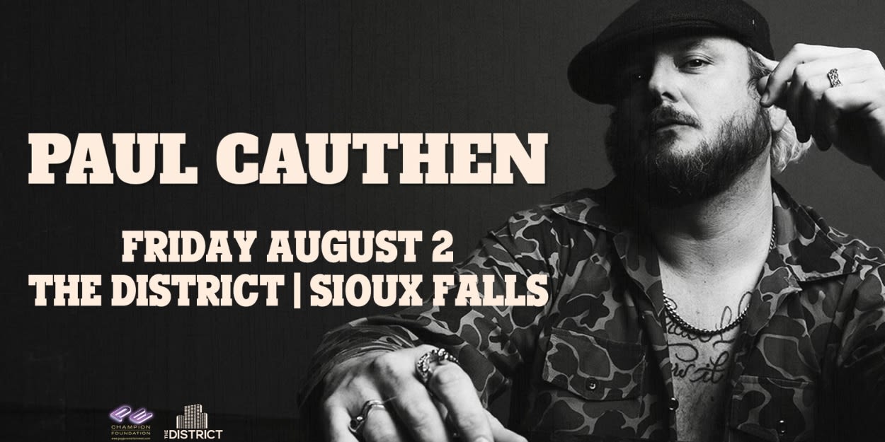 Paul Cauthen Comes to The District in Sioux Falls in August