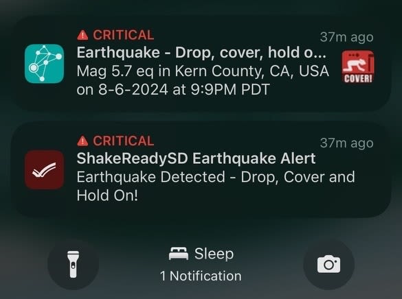 California earthquake early warning system: How to get it now