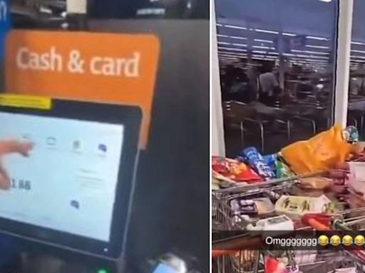 Huge trolley queues at Sainsbury's after voucher glitch gave everything for free