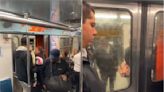Captan falla en tren del Metro de la CDMX en Buenavista