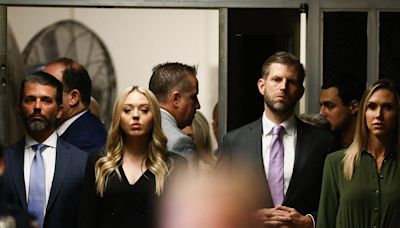 Tiffany Trump finally shows up to support dad as hush money trial comes to a close