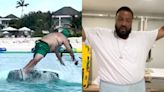 DJ Khaled says he's in 'so much pain' and is seeking medical treatment after 'belly-flopping in the water' in a surfing accident
