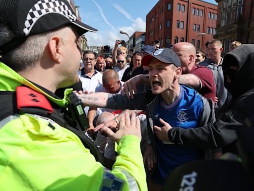 UK riots live: Dozens arrested as police hospitalised and shops looted by far-right thugs