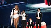 Taylor Swift reacts to Travis Kelce's 'Eras Tour' debut: 'I'm still cracking up'