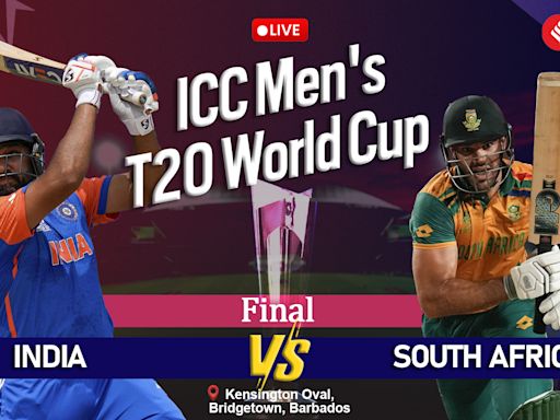 India vs South Africa Live Score, T20 World Cup 2024 Final: Will rain play spoilsport in IND vs SA final in Barbados