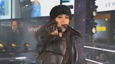 María Becerra cantó en Times Square por los festejos de Año Nuevo