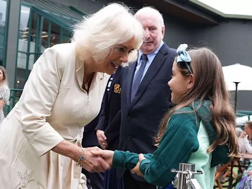 Queen Camilla's candid Wimbledon comment amid Royal Family drama