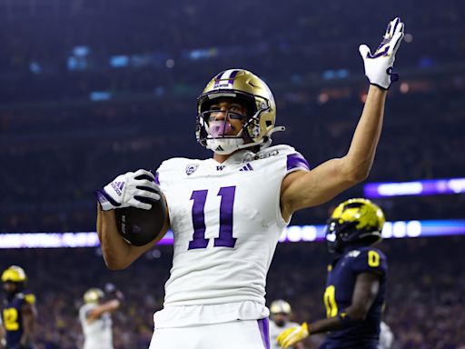 WATCH: Highlights of Bucs’ 3rd-round pick, Washington WR Jalen McMillan