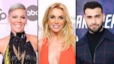 Pink Swaps Song Lyrics to Support 'Sweet' Britney Spears Amid Sam Divorce
