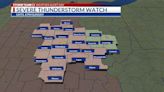 Weather Alert Day: Severe thunderstorm watch Sunday