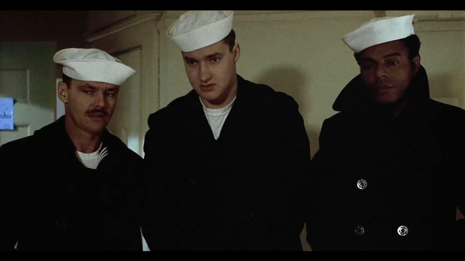 Hal Ashby’s The Last Detail: “Imprisoned” by the US Navy, two sailors escort a young seaman to the brig