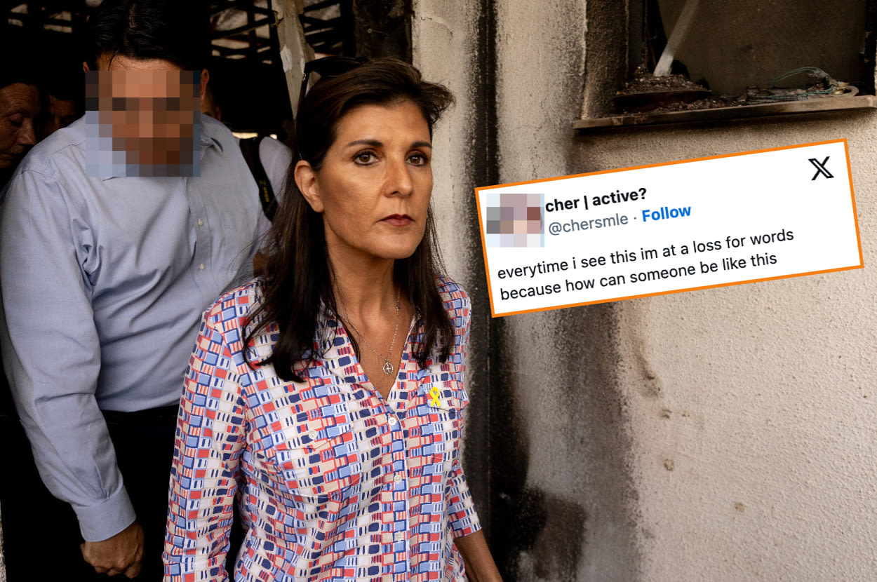 "I'm At A Loss For Words": People Are Shocked After Nikki Haley Wrote "Finish Them" On Artillery Shells In Israel