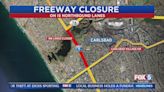 Traffic Alert: I-5 north in Carlsbad closing to traffic overnight Monday