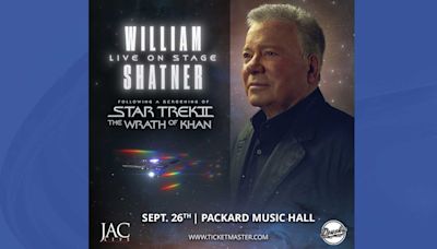 William Shatner to perform at Valley venue