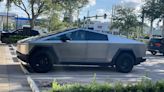 What is that? See images of the futuristic-looking Tesla Cybertruck