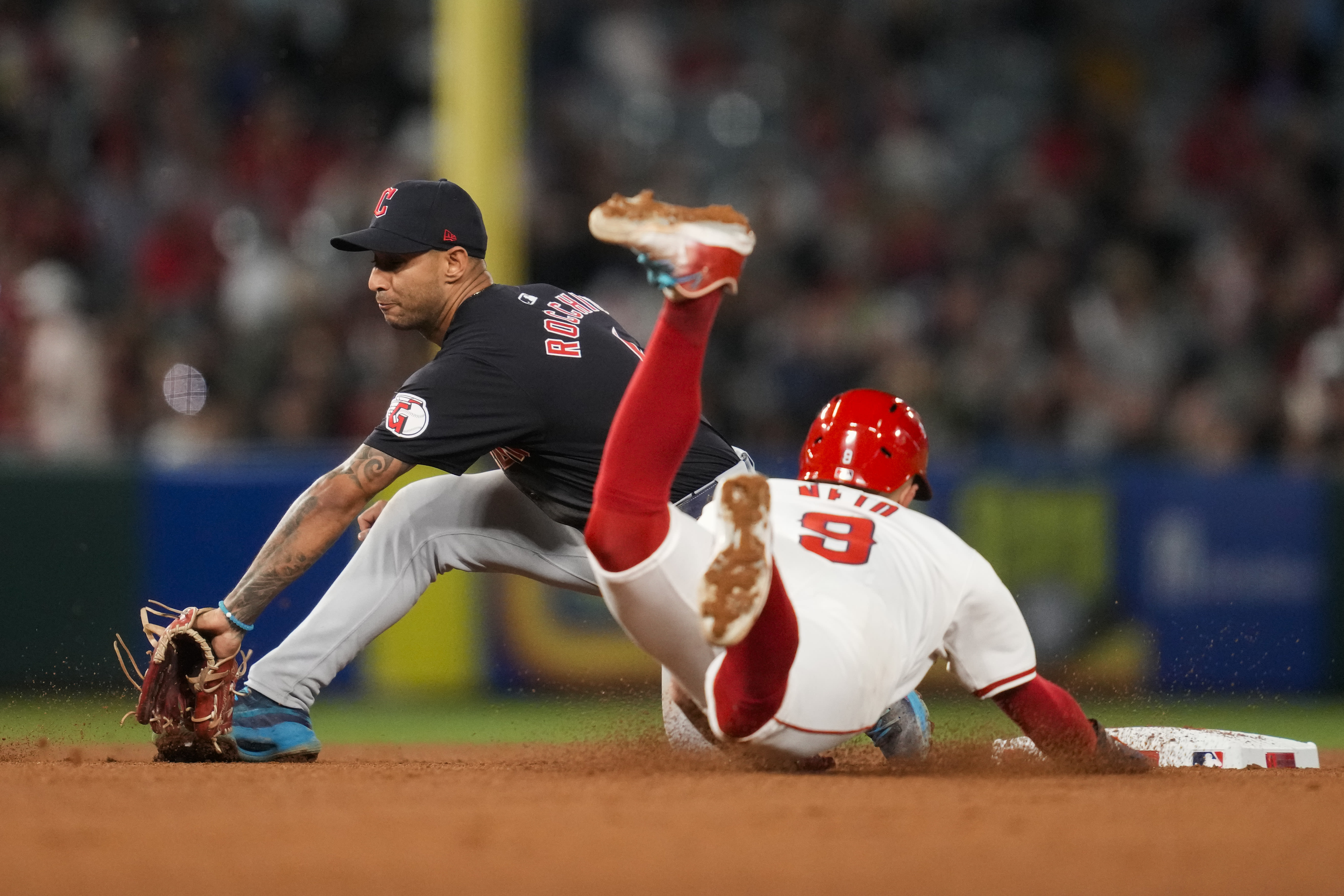 Angels baserunning mistakes prove costly in loss to Guardians