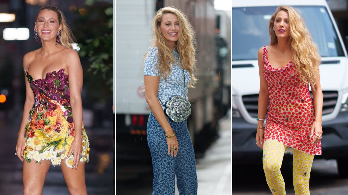 Blake Lively is a Garden Goddess After Flaunting a Trio of Floral Looks
