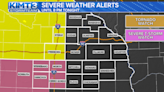 Severe weather alerts issued as severe thunderstorms likely this evening