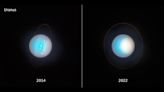 Uranus grows a smoggy cap while Jupiter's Red Spot keeps shrinking, Hubble telescope reveals (photos)