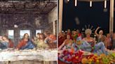 ¿Cómo es "La última cena", obra de Da Vinci y recreada en París 2024?
