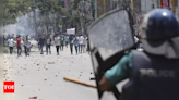More than 500 arrested in Bangladesh capital over deadly unrest - Times of India