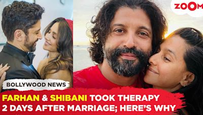 Farhan Akhtar and Shibani Dandekar sought therapy two days after their wedding. Find out why!