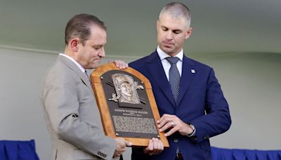 Joe Mauer inducted in the Baseball Hall of Fame